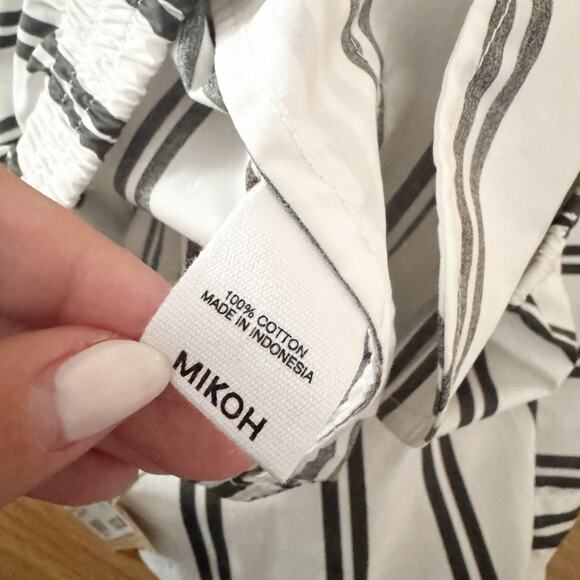 MIKOH Paseo Striped Cotton Boxer Shorts Small S - Picture 7 of 8